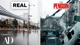 How Nyc Was Transformed Into Gotham For Emmy Winner 'the Penguin' | Architectural Digest