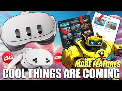 New Quest Features Coming Soon, Insane Headset Discounts! Amazing New Games! (& Much More)