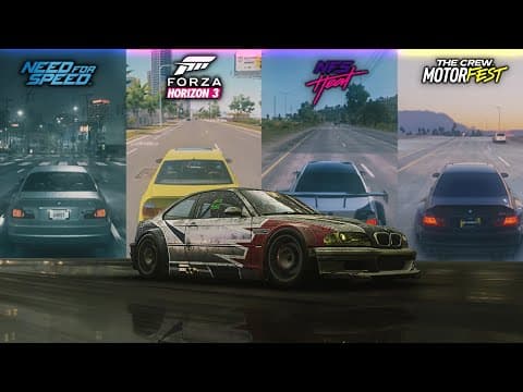 History Of Bmw M3 E46 In Modern Racing Games