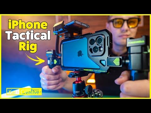 Iphone 16/15 Pro Max Filmmaking Rig | Freewell Genius Rig | Kaicreative