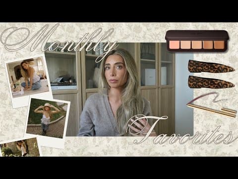 Monthly Favorites & Personal Updates: Life Changing Makeup, Fall Style, Wellness & Wedding Stress!!