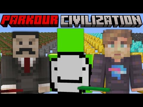 If Youtubers Joined Parkour Civilization