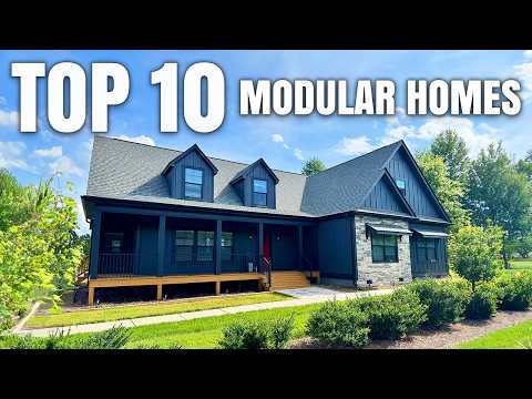 The 10 Most Extreme Modular Homes Of 2025!