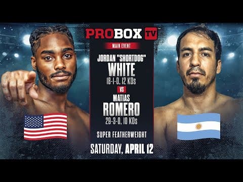 🔴  Live! Probox Featherweight & Heavyweight Main Events | Saturday Night #boxing