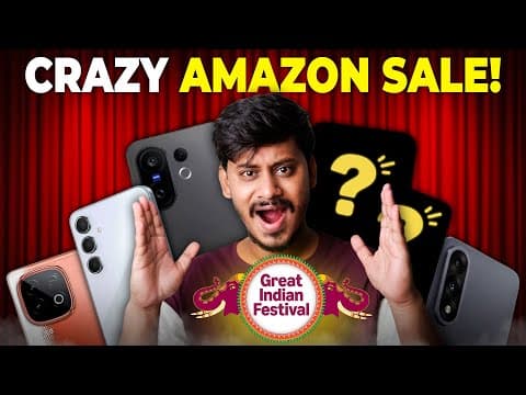 Best 5 Flagship Phone In Amazon Great Indian Festival Sale 2025 (crazy Deals On Iqoo, Oneplus)