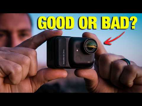 Insta360 Go Ultra - Tiny Mount Anywhere Vlog Camera!