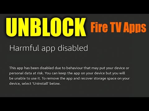 🔓 Unblock Amazon Fire Tv Apps With App Cloner