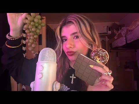 [asmr] Fake Foods 🍫🍩🍇