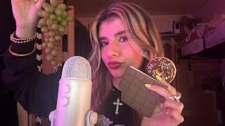 [asmr] Fake Foods 🍫🍩🍇