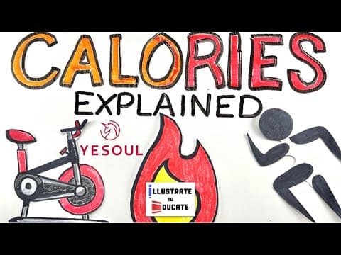 Calories Made Simple: Understanding Food & Energy | Yesoul G1m Bike Inexpensive Peloton Alternative