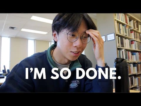 My Final Week As A Cs Student But I Don’t Code Anymore