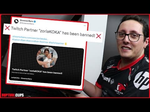 Zorlak Fala Sobre O Seu Ban Na Twitch