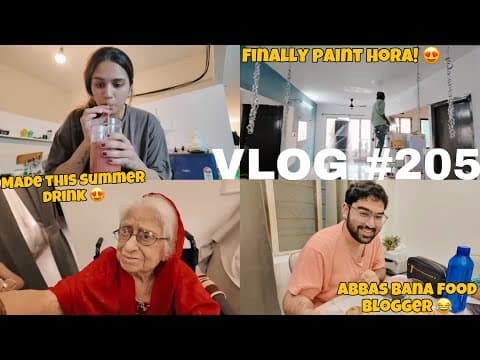 Ghar Pe Paint Ka Kaam Shuru! 🫢