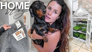 Spring Day With Me Vlog | Exciting Deliverys, Spring Wardrobe, Garden Updates & Sunny Days!