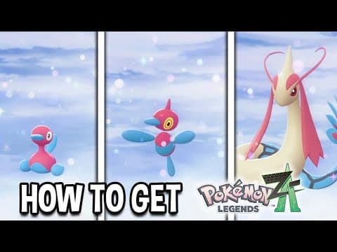 How To Get Porygon2, Porygon Z & Milotic In Pokémon Legends Z-a