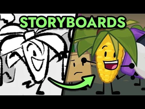 Storyboards Vs Animation: Inanimate Insanity S4e2 "cob Mentality"