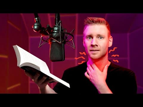 Recording An Audiobook Is A Nightmare!!