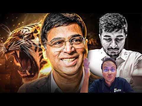 The Madras Tiger's Roar! | Vishy Anand And Vidit Gujrathi | Tata Steel Chess India 2026 Blitz