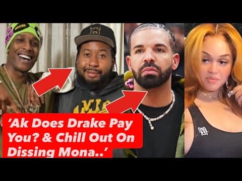 Dj Akademiks Confronted By Asap Rocky Over Drake Payola & Disrespecting Mona From Joe Budden Podcast