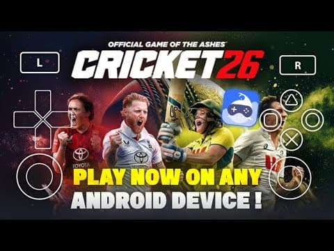 🏏How to Play *Cricket 26* in Any Android Device😱 | Full Tutorial with Gameplay!