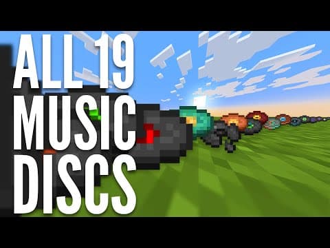 How To Collect All Music Discs In Minecraft! (+ 1.21 Discs!)