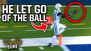 Colts Drop The Ball At The Goal Line & Yankees Vs Red Sox In The Wild Card | Weekly Dumb