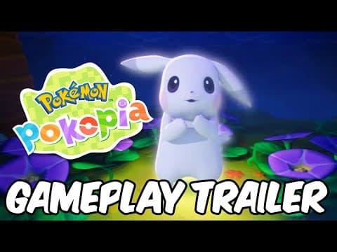 New Pokemon Pokopia Gameplay Trailer