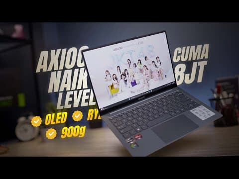 Laptop Oled 8 Juta, 8-core, 900 Gram. Apa 'minus'-nya? | Review Axioo Hype-r X8