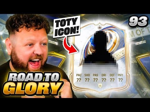 Yesss I Packed A Toty Icon!! Fc 26 Rtg #93