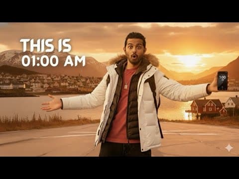 Yaha Raat Nahi Hoti (24 Hours Of Sun In Norway)