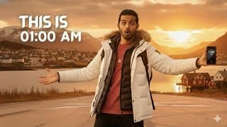 Yaha Raat Nahi Hoti (24 Hours Of Sun In Norway)