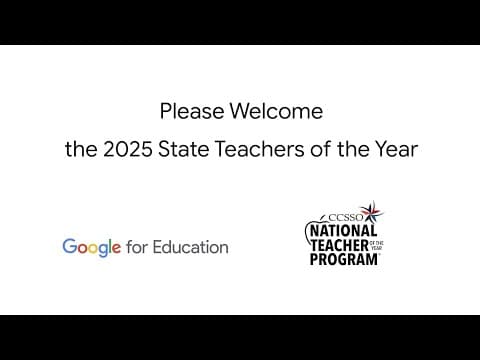 Meet The 2025 Ccsso Us National Teachers Of The Year!