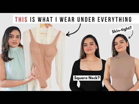 Undergarments That Actually Work | The Best Bras & Bodysuits For Tricky Necklines