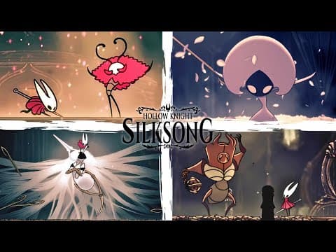 Hollow Knight: Silksong - All Boss Fights & Ending 4k60