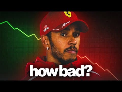 How Bad Was Lewis Hamilton's 2025 Season Actually?