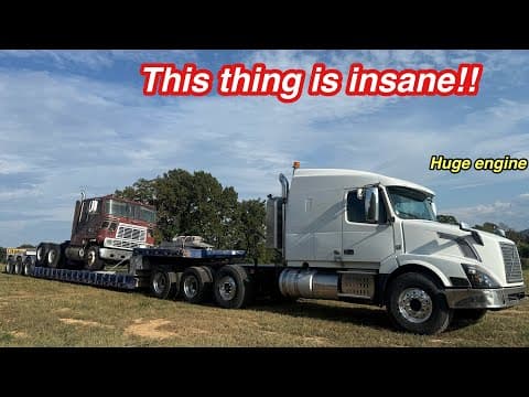I Traded Rooster Out For The Most Insane Heavy Haul Truck!!