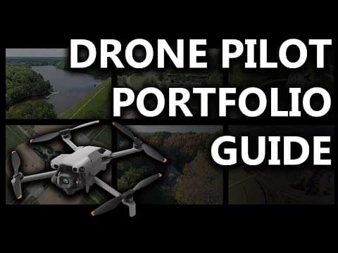 How To Make The Best Drone Pilot Portfolio (to Get Jobs)