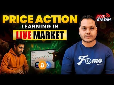 Live Market Learning  | Price Action Trading - 22 Jan
