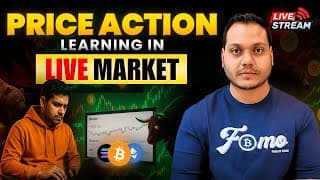 Live Market Learning  | Price Action Trading - 22 Jan