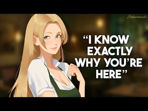 Alone With The Cute Night Shift Barista Who Won’t Let You Leave (flirting With You)(late Night Café)