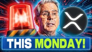 Xrp Clarity Act Bombshell! It Happens Monday!?