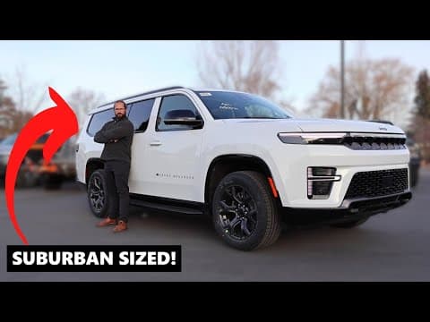 You Could Live In This! //2026 Jeep Grand Wagoneer L//