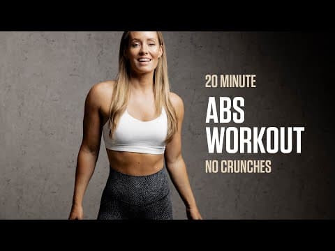 20min Abs (no Crunches Workout)