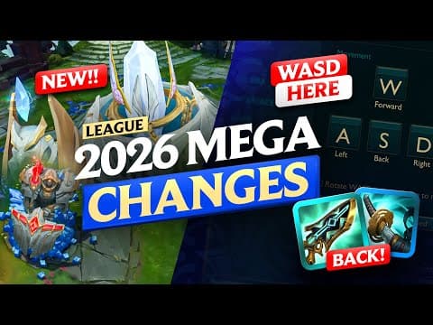 2026 League Mega Changes - Lane Quests + Aegis Of Valor