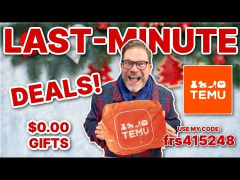 Temu Haul - Black Friday Items You Need!