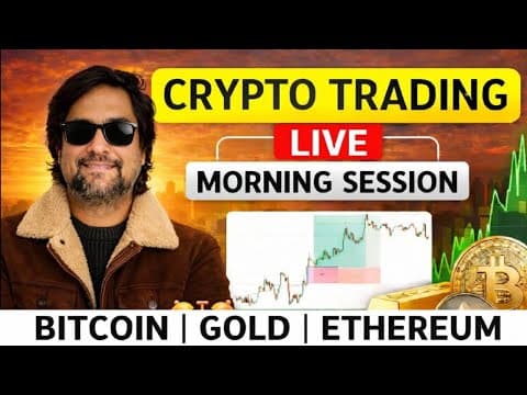 Live Crypto Trading | Bitcoin Trading | Crypto Trading Strategy | Btc Live Trading 22-01-2026 M