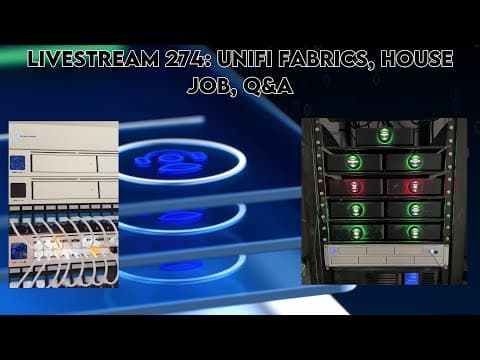 Livestream 274: Unifi Fabrics, House Job, Q&a
