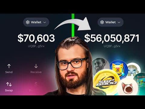 How He Traded $70,000 Into $56,000,000 In Memecoins [step By Step]