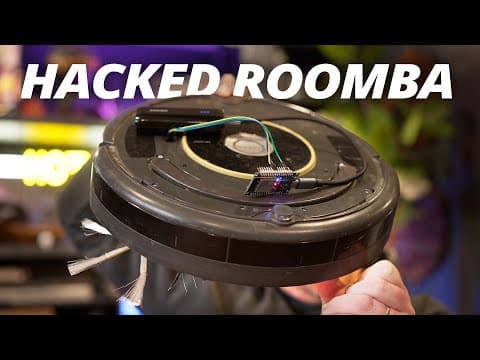 I Put Javascript On My Roomba Vacuum