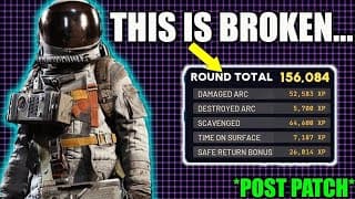 Most Broken Solo Xp Farming Method In Arc Raiders Winter Clamp! Broken Drone Glitch For Expeditions